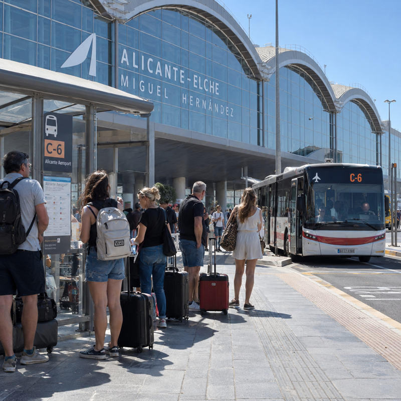 Busstaking in Alicante op 24 september 2026