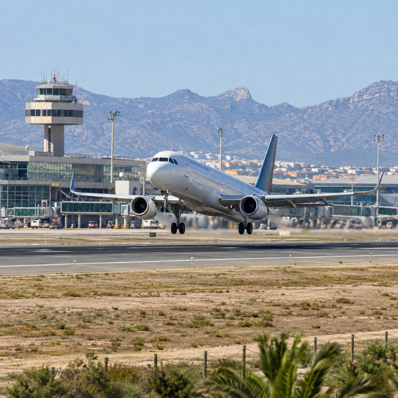 Alicante-Elche Miguel Hernández Airport bij nieuws over een nieuwe vliegroute
