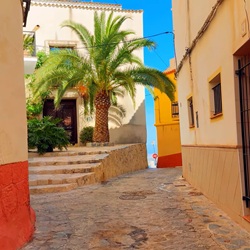 Uitzicht op Finestrat, Alicante