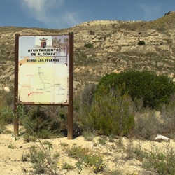 Mediterrane natuur rond Algorfa