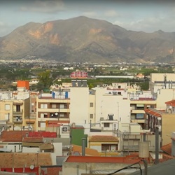 Straatbeeld in Bigastro