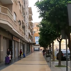 Wandelpad in Sierra de Callosa