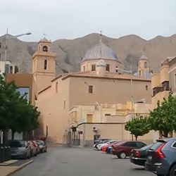 Panorama op de Sierra bij Callosa