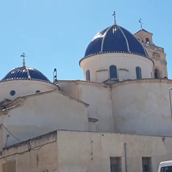 Barokke kerk in Catral