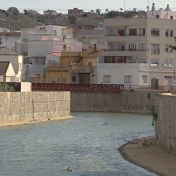 Straatbeeld Formentera del Segura
