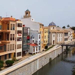 Uitzicht op Orihuela Costa