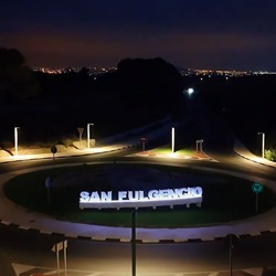 Straatbeeld in San Fulgencio