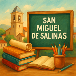 Schoolgebouw in San Miguel de Salinas