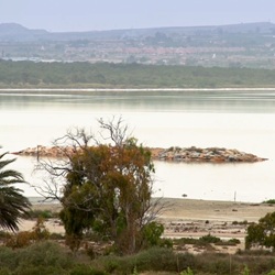 Oud erf of binnenplaats in San Miguel