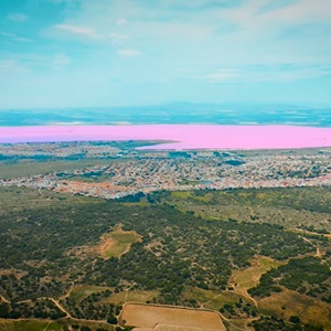 Zoutbergen en productie in Torrevieja