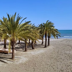 Natuurlijke duinen en stranden bij Santa Pola