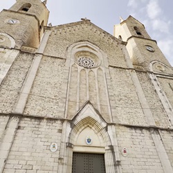 Cipressen en kloostergang Benissa