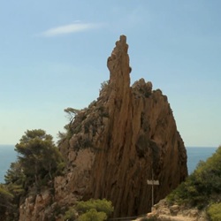 Uitzicht over het landschap rond Benitachell