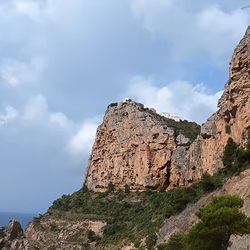 Wandelpad langs de kliffen bij Benitachell