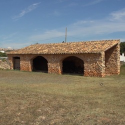 Landschap bij Gata met bergen
