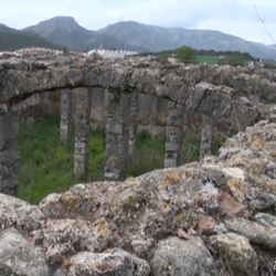 Oude straat in het dorp Xaló