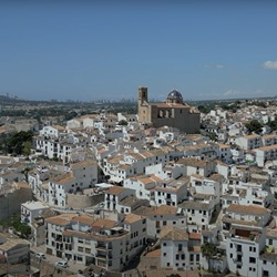 Altea, Costa Blanca Gezicht op Altea aan de Costa Blanca
