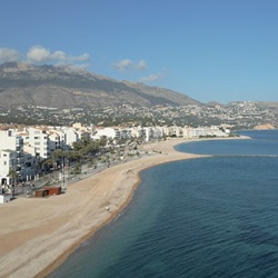Playa de Cap Blanch Altea Strand Playa de Cap Blanch
