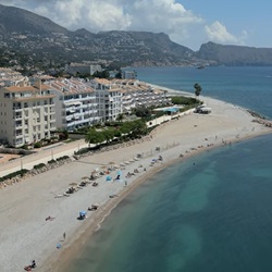 Sierra de Bernia nabij Altea Sierra de Bernia berglandschap