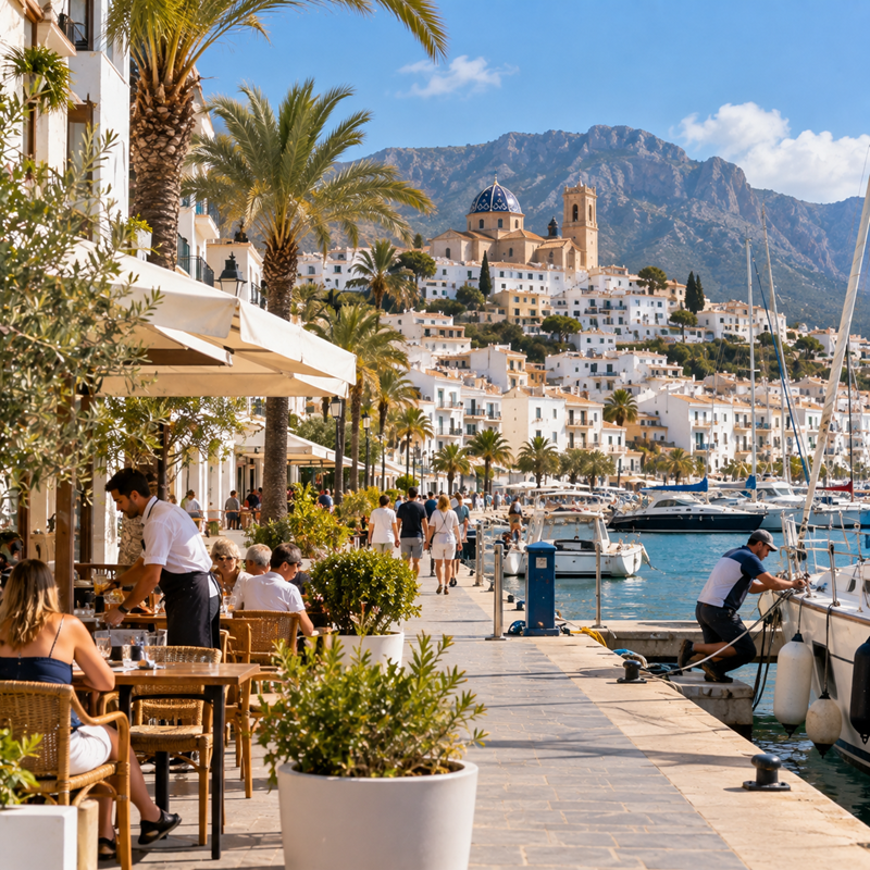 Werken in Altea Werken in Altea aan de Costa Blanca