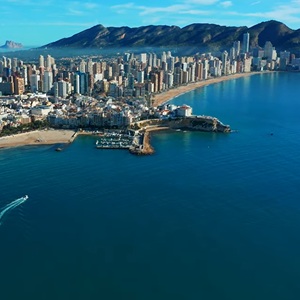 Natuurlandschap bij Benidorm