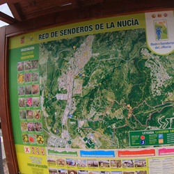 Groene omgeving van El Captivador in La Nucia