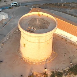 Straatbeeld El Campello historische wijk