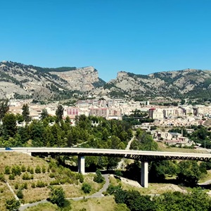 Mediterrane vegetatie in het natuurgebied bij Alcoy