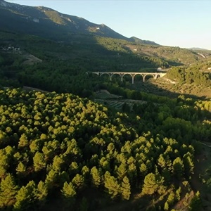 Moorse invloeden Alcoy Restanten Moorse verdedigingswerken in Alcoy