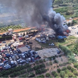 Brand autosloperij El Verger
