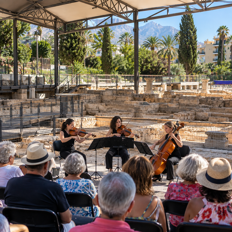 Gratis concert in de Villa Romana de l’Albir