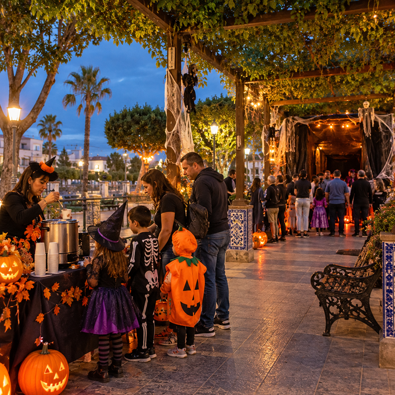 Halloweenfeest in Rojales met een griezelparcours en activiteiten op 31 oktober 2026