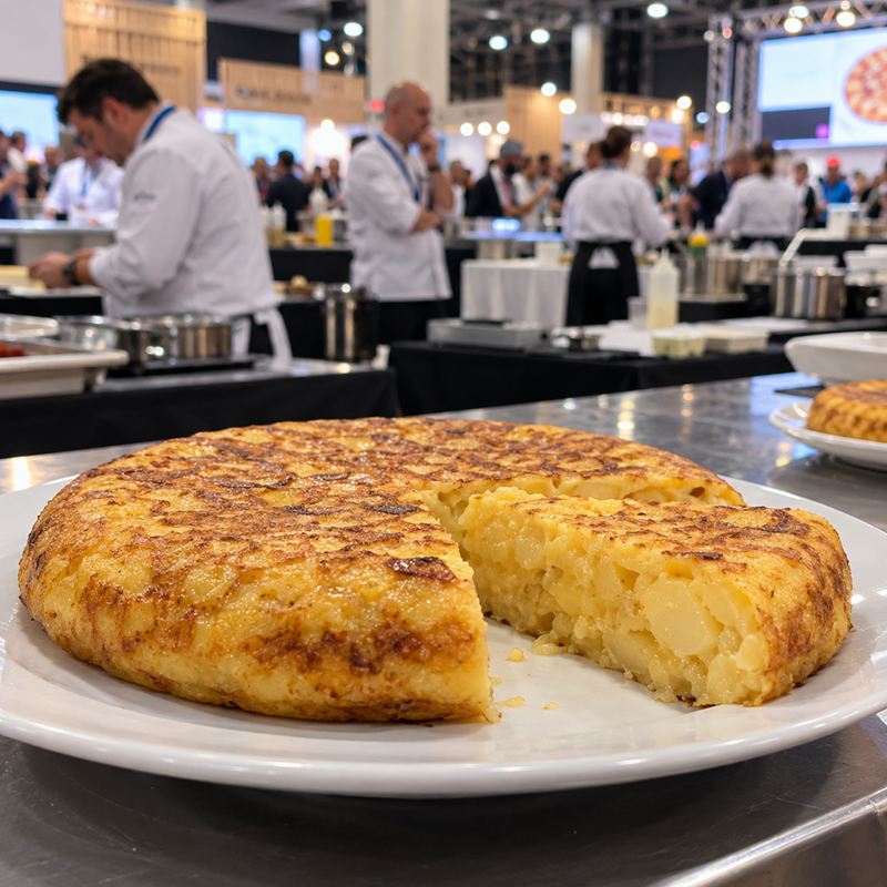 Spaans kampioenschap tortilla de patatas tijdens Alicante Gastronómica