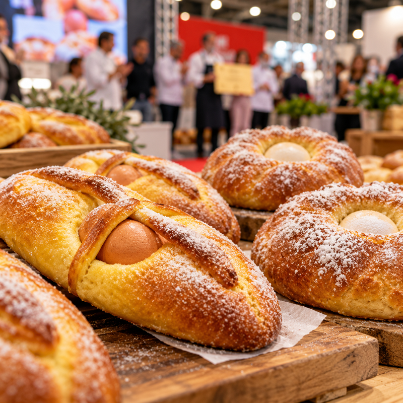 Monas en toñas tijdens het gastronomische concours