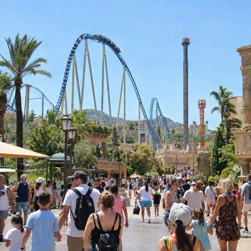 Terra Mítica attractiepark in Benidorm