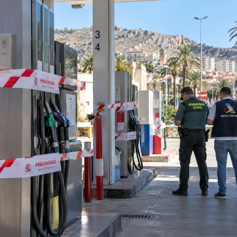 Tankstation in Villajoyosa betrokken bij onderzoek naar brandstoffraude